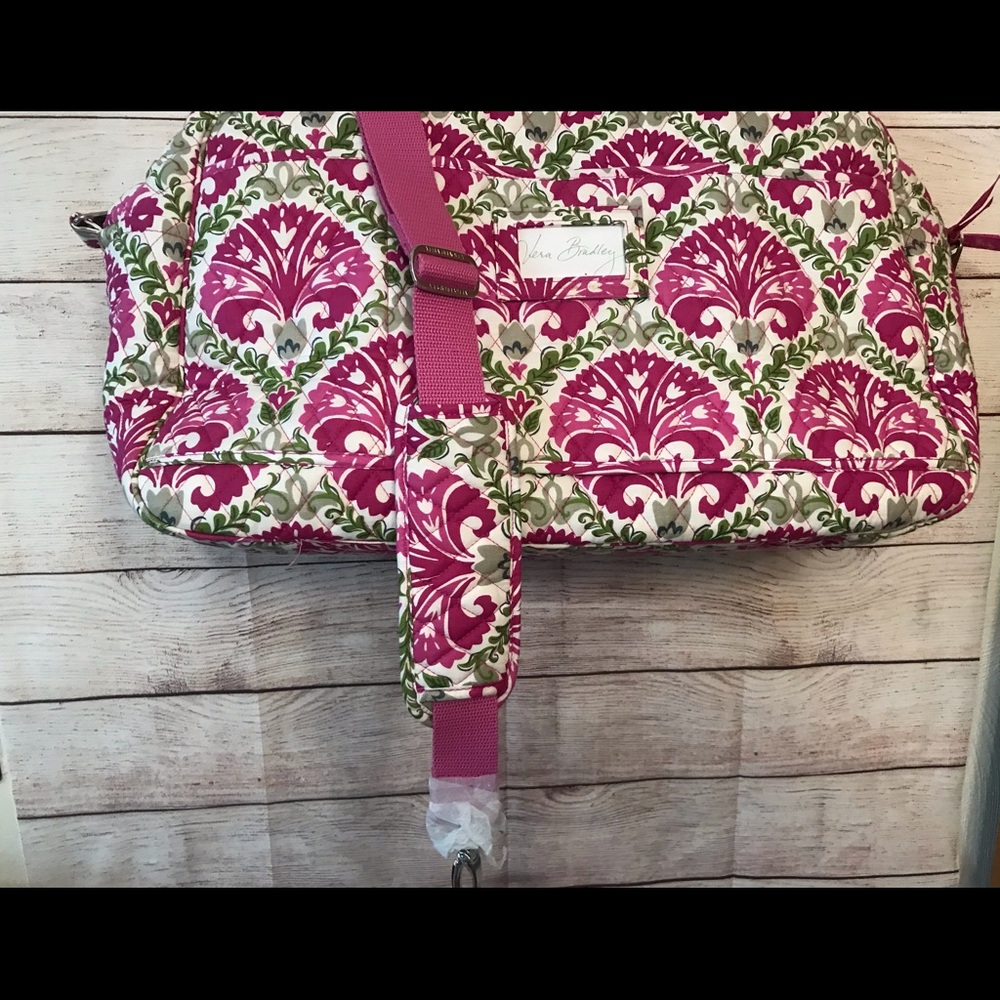 Vera Bradley Iconic Wkndr Retired Julep Tulip EUC - Picture 6 of 7